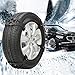 Produktbild Lucky-all star Auto Reifen Anti-Rutsch-Kette, Einfache Universal Schneekette Schnelle Installation Autoreifen Schneekette Für Winter Schnee Straße 8 STÜCKE (für Zwei Reifen)