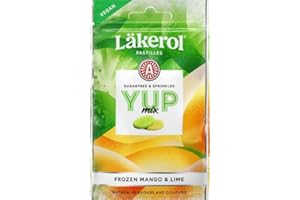 Cloetta Lakerol YUP Mix Strawberry Lime & Sour Peach Pastillen 3 Pack of 30g