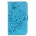Produktbild Skytar Samsung Tab A6 7 Zoll Case,Hülle für Galaxy Tab A 7.0 - [Schmetterlings-Reihe] PU Leder Cover Case Stand Schutzhülle Flip Etui Tasche für Samsung Galaxy Tab A 7.0 Zoll (2016) SM-T280N / T285N Tablet Hülle Schutzhülle
