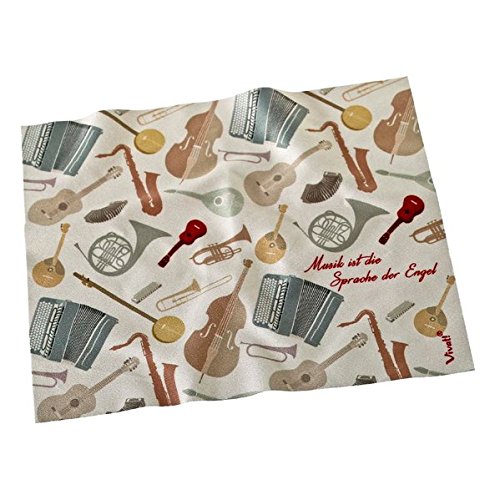 Preisvergleich Produktbild Microfasertuch »Musik ist die Sprache der Engel«