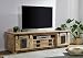 Produktbild MASSIVMOEBEL24.DE TV-Board Mango 180x55x50 Natur lackiert Railway #146