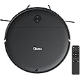 Midea I2A Robotic Vacuum Cleaner with Remote |Wet & Dry |BLDC Motor | 1200Pa Strong Suction | Anti Fall Function | Anti-Collision & Auto Return Charge Function