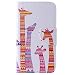 Produktbild Nancen Samsung Galaxy S5 / I9600 SM-G900F (5,1 Zoll) Hülle, Painted Muster Flip Case PU Leder Handytasche Cartoon Schreiben Landschaft Bunt Blumen Tier Praktisches Design Wallet Etui Lederhülle Handy Schutzhülle Bookstyle Cover