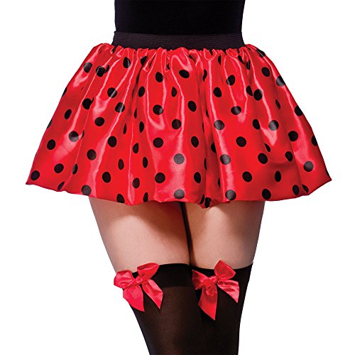 Wicked Costumes Ladies Ladybird Tutu Outfit Accessory for Fancy Dress Womens