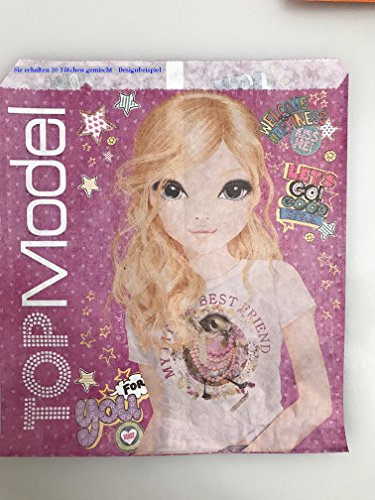 Geburtstag Mädchen Set TopModel Mitgebsel Give Away Tütchen nach Zufall 20 tlg - 2