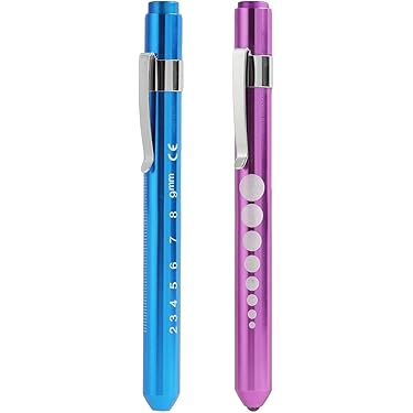 Ultnice Penlight Diagnoselampe, Medizinische Pupillenleuchte, 2 Stück