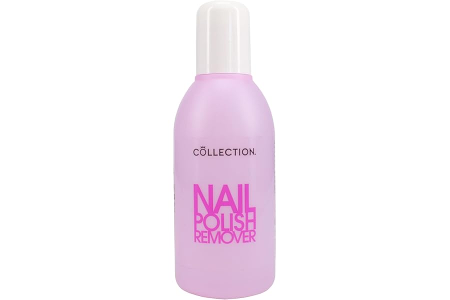 Collection Cosmetics 3-in-1 Nail Polish Remover, Cleans and Conditions Nails & Cuticles, Removes All Traces of Nail Varnish, Contains Acetone, 150ml