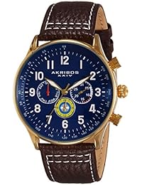 Akribos XXIV Reloj con movimiento cuarzo suizo Man 45 mm