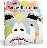 Image de Digitale Mode-Illustration mit Photoshop und Illustrator