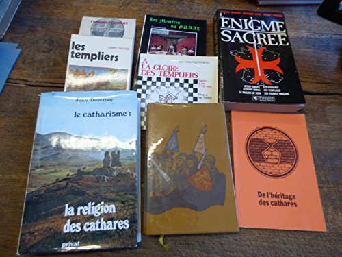 Lot de 8 livres sur les cathares - templiers - graal - croisades gratuit Lot de 8 livres sur les cathares - templiers - graal - croisades gratuit