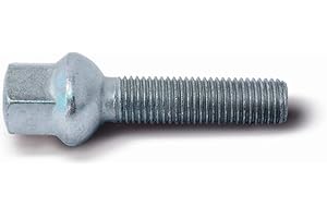 H&R Tornillo de Rueda Esférico R12 M12x1.50 - Longitud 35mm (pe. compatible con Mercedes)