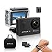 Produktbild OTHA Action Kamera Sports Cam 4K Wi-Fi Ultra Full HD 16MP Nachtsicht Unterwasserkamera 170° Weitwinkel Helmkamera mit 2 Akkus und Fernbedienung, Transporttasche und Kostenlose Zubehoer