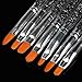 Neverland 7Pcs Acrylic UV Gel Nail Art Painting Design Pen Polish Brushes set