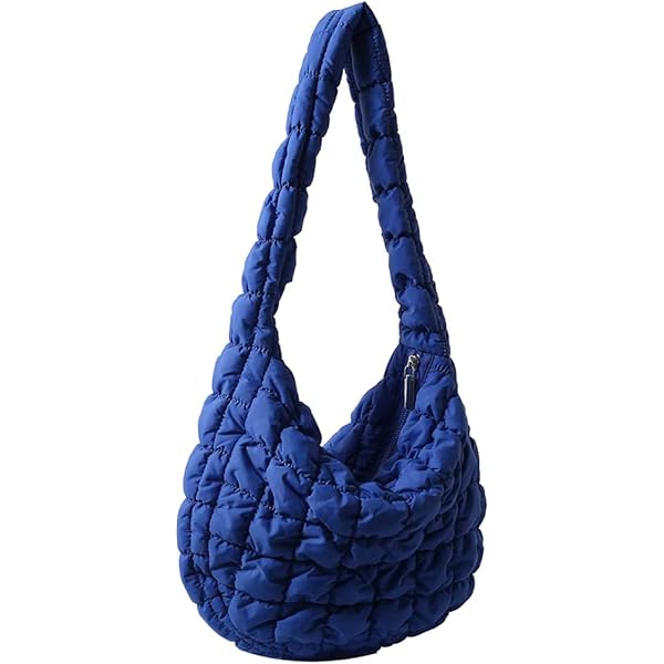 tomtoc Puffer Sling Crossbody Tas voor Dames, Trendy Gewatteerde Nylon