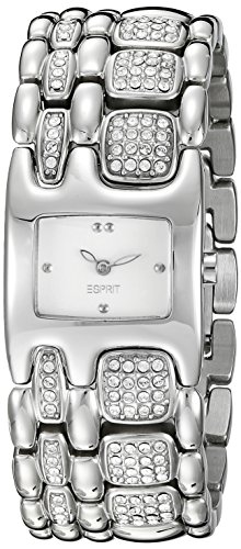 Preisvergleich Produktbild Esprit Damen-Armbanduhr Houston Delta Silver Analog Quarz Edelstahl ES103902001