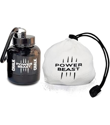 3 Palline Magnesite Power Beast 60gr - Per Arrampicata, Sollevamento Pesi E Cross Training - Foto 6