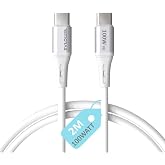 Type C-C, 2Metre, 100WATT PD Hızlı Şarj Kablosu, REMORAX Wahoo (1Ad x 2Metre Beyaz)
