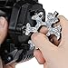 Produktbild TAOtTAO 6 Schneeflocke-Multifunktions-Gadget Multi-Tool-Kombination kleine tragbare Outdoor-Schneeflocke Schlüsselring Snow Keychain Tools Schneeflocke Form Schlüssel Schlüsselbund Multifunkti (K)