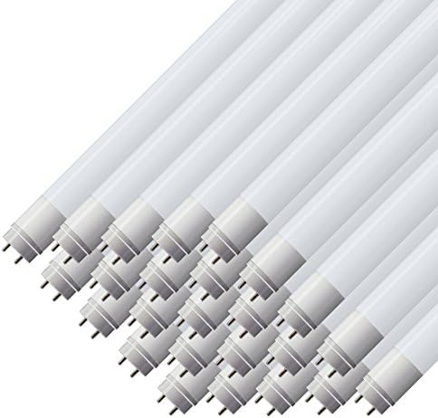 Set of 5 ZoneLED Set 120 cm LED Tube T8 G13 18 W (replaces 36 W Gas Tube) White 6400 K – 1600 LM 160 ° beam, 6000K Weiß, G13, 22.00 wattsW, 220.00 voltsV