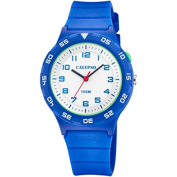 Orologio Subacqueo Orologio Calypso Unisex Per Bambini | Quadrante Analogico | Cinturino In Plastica Colorato K6069/3 Orologio Plastica Bambini