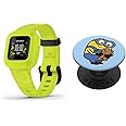 Garmin vivofit Jr.3 Fitness Tracker for Kids, Swim-Friendly, Up To 1-year Battery Life, Adjustable watch band, Digi Camo & PopSockets: PopGrip - Expanding Stand and Grip