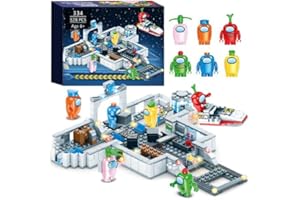 DLISHKA Lupo Mannaro Uccidere Giochi Blocchi Di Costruzione Giocattoli,Spazio Alieno Figure Peluche Gioco Modello Kit Mattoni Classico Giocattolo Per Bambini Regalo Mini Statue.334