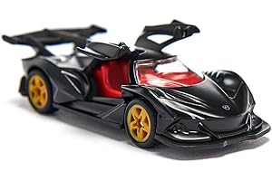 siku 1527, Apollo IE, Metallo e Plastica, Nero, Interni in rosso, Compatibile con altri modellini siku della stessa scala di grandezza