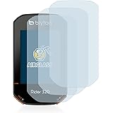 brotect Pellicola Protettiva Vetro per Bryton Rider 320 Protezione Schermo (3 Pezzi) [Durezza Estrema 9H, Chiaro]