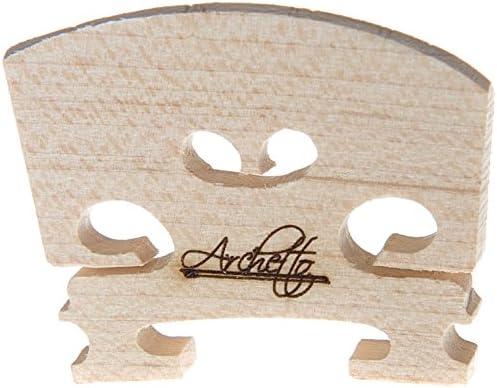 Violin Bridge 1/2 Size - Uncut Bridge by Archetto