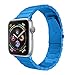 Produktbild Für Apple Watch Series 4 Armband 40mm,Colorful Luxus Edelstahl iWatch Straps Ersatzband Metall Uhrenarmband Wristband Zubehör für Apple Watch Serie 4 40mm, Blau