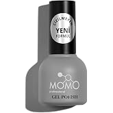 MOMO professional Kalıcı Oje İ&ccedil;in Crystal Top Coat 9 ml