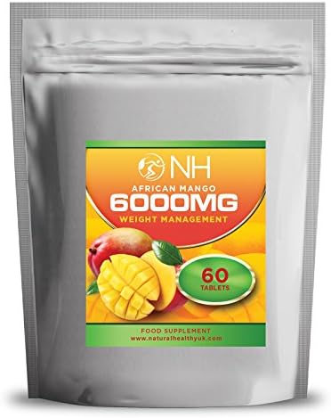 African Mango Tablets Super Strength 60 pills Round Bottle - weight management