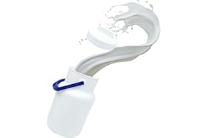 ARTECSIS Pot à Lait 2L avec Couvercle, Cruche de Transport, Plastique avec Poignée