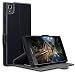 Produktbild Terrapin, Kompatibel mit Sony Xperia XA1 Plus Hülle, Leder Tasche Case Hülle im Bookstyle mit Standfunktion Kartenfächer - Schwarz