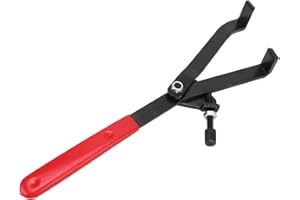 EBTOOLS Outils Manuels Clé D'embrayage de Volant D'inertie 68‑125 Mm Clé de Support de Poulie Universelle Réglable pour Clés à Molette Moto VTT