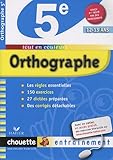 Orthographe 5e