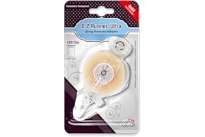 Scrapbook Adhesives By 3L E- Z Runner-Refill-Ultra Strong, Materiales sintéticos, Clear, 1.9x8.89x15.87 cm