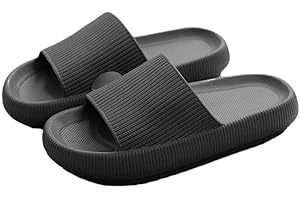 YYW Badeschuhe Herren Damen Cozislides Original Slippers Cloudyzz Badeschlappen Schlappen Wolke rutschfeste Hausschuhe Home Sommer Garten Pantoletten Badeschlappen Flip Flops