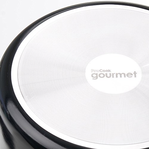 ProCook Gourmet Non Stick niedriger Bratentopf mit Deckel, 28 cm Ø, 5,4 l Volumen – FRÜHLINGSANGEBOT! - 5