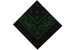 Hats of London Men's/Women's 100% Cotton Bandana Head Scarf Neck Scarves