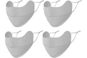 CCAIPU Gesichtsmaske für Sonnenschutz, Wiederverwendbare, waschbare und atmungsaktive Gesichtsmaske UV-Schutz Gesichtsmaske Motorrad Radfahren Sport Maske für Outdoor