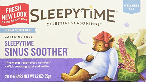 Celestial SeasoningsWellness Tea, Sinus Soother, 20-count (Pack of 2)