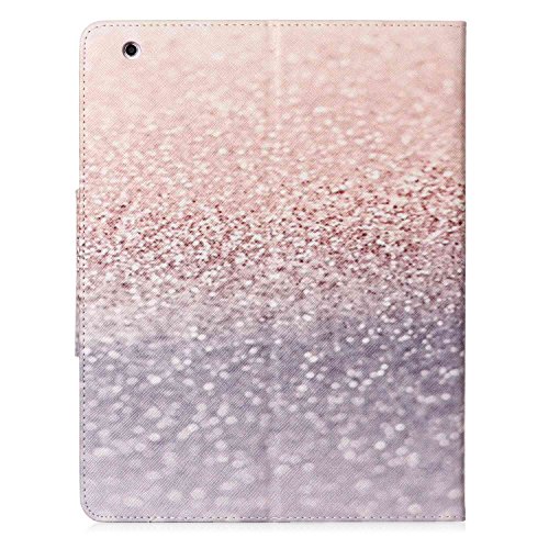 iPad 2 iPad 3 iPad 4 Hülle, iPad 2 iPad 3 iPad 4 Cover, Deenor Colorful Classic Design PU Leder Stand schutzhülle hülle für Apple iPad 2 iPad 3 iPad 4. Quicksand - 3