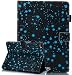 Produktbild Roreikes ipad Pro 9.7 2017 Hülle Flip Case,iPad 9.7 Zoll 2017 /2018 Ledertasche,Flip Case Folio Ultra Slim Schutzhülle PU Leder Hülle Schale Ständer Handytasche Silikon Back Handyhülle Cover Schale Etui mit Magnetverschluss Wallet Kreditkarte Card Holder Slot für Apple iPad 2017 Neue Modell