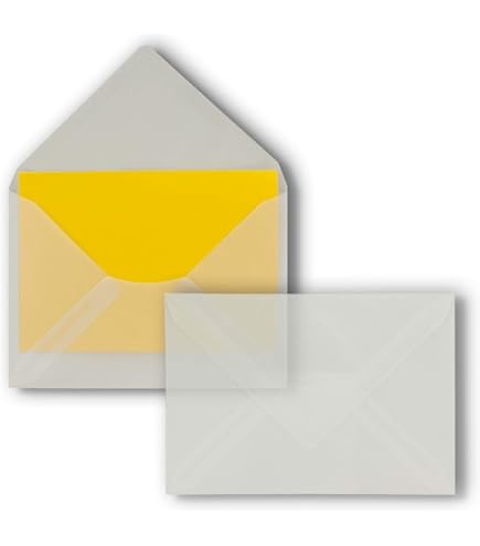 Netuno 50 Mini Envelopes White DIN C7 8.5 X 12 Cm 100 G Lessebo Smooth White Small Envelopes For Business Cards Thank You Business Cards Gift Cards - View #2