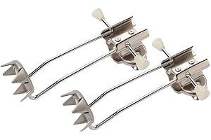 SANIVERSUM UG Eiskrallen für Gehstock (2 Stück) universal, 5 Spitzen, hochklappbar - Schneespiken Zackenkranz