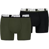 PUMA Basic Basic Boxer Brief for Men in Many Colors (Pack of 8)