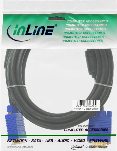 InLine S-VGA Kabel PREMIUM vergoldete Stecker 15pol HD St/St 3m - 2