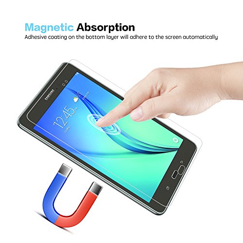 Samsung Galaxy Tab A 9.7 Panzerglas Displayschutzfolie, Nearpow Schutzfolie 9H Härte, Anti-Kratzen, Anti-Öl, Anti-Bläschen, lebenslange Garantie - 6