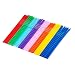 Produktbild weimay 100 PCS Stroh Flexible Bunte Trinkhalme Einweg-Kunststoff-26 cm
